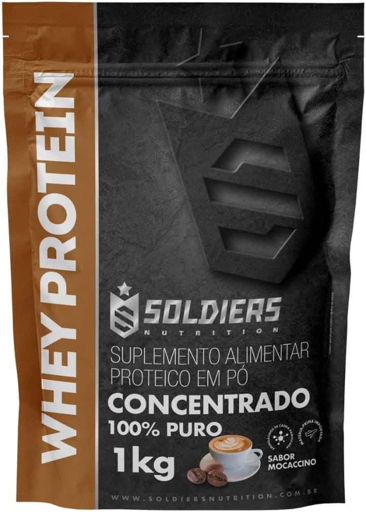 whey concentrado soldiers – Sabor Mocaccino | Importado Soldiers Nutrition