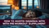 Como evitar insônia com suplemento pré-treino