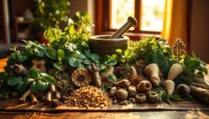 Ervas adaptogenas para pre treino noturno