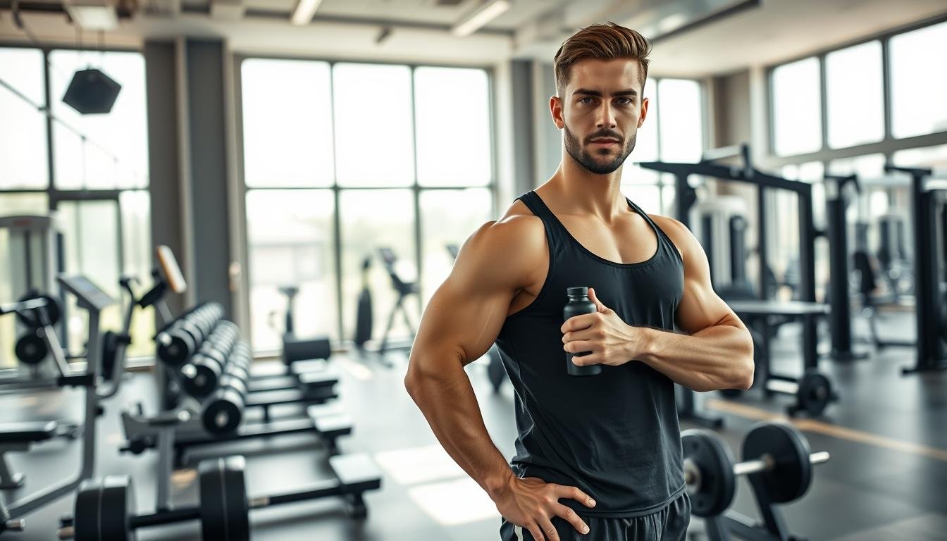 Shake de pré-treino natural e sem estimulantes