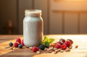 Shake de pré-treino natural e sem estimulantes