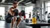 Treino de força com suplemento sem cafeína