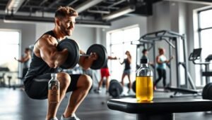 Treino de forca com suplemento sem cafeina 2