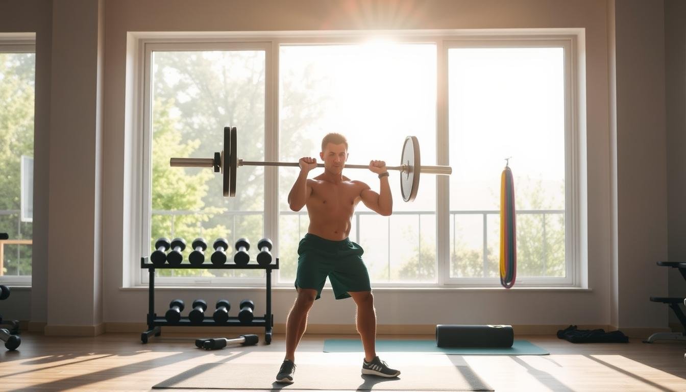 Combinação natural para treino sem agitação