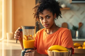 Pré-Treino Feminino com Smoothie de Manga e Aveia