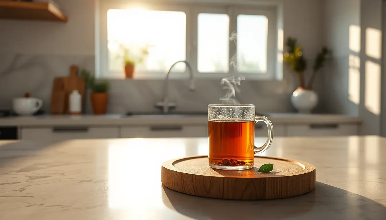 Termogênico Natural Sem Cafeína com Chá Verde e Gengibre