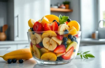 Pré-Treino com Mix de Frutas e Chia