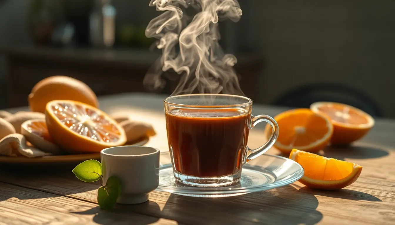 Pré-Treino com Café Gelado e Cacau