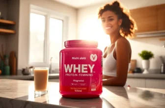 Whey Feminino com Magnésio e Zinco: Mais Energia e Recuperação