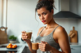 Pré-Treino Feminino com Café Gelado e Whey