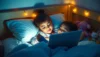Como o excesso de tela à noite prejudica o sono infantil