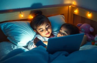 Como o excesso de tela à noite prejudica o sono infantil