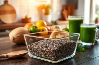 Pré-Treino Natural com Chia e Linhaça: Fonte de Energia Sustentada