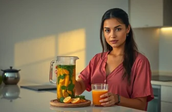 Pré-Treino Feminino com Suco de Abacaxi e Hortelã