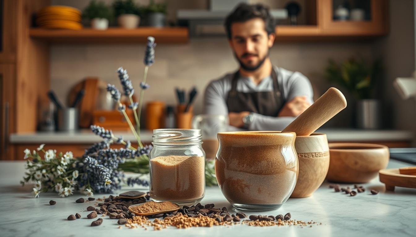 Pré-treino natural sem cafeína para treinos curtos