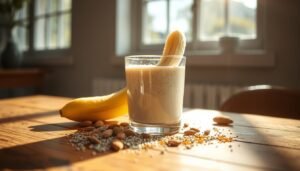 receita pre treino com banana