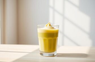 shake com banana e proteína sem estimulantes