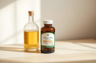 suplemento com óleo de linhaça e prímula juntos