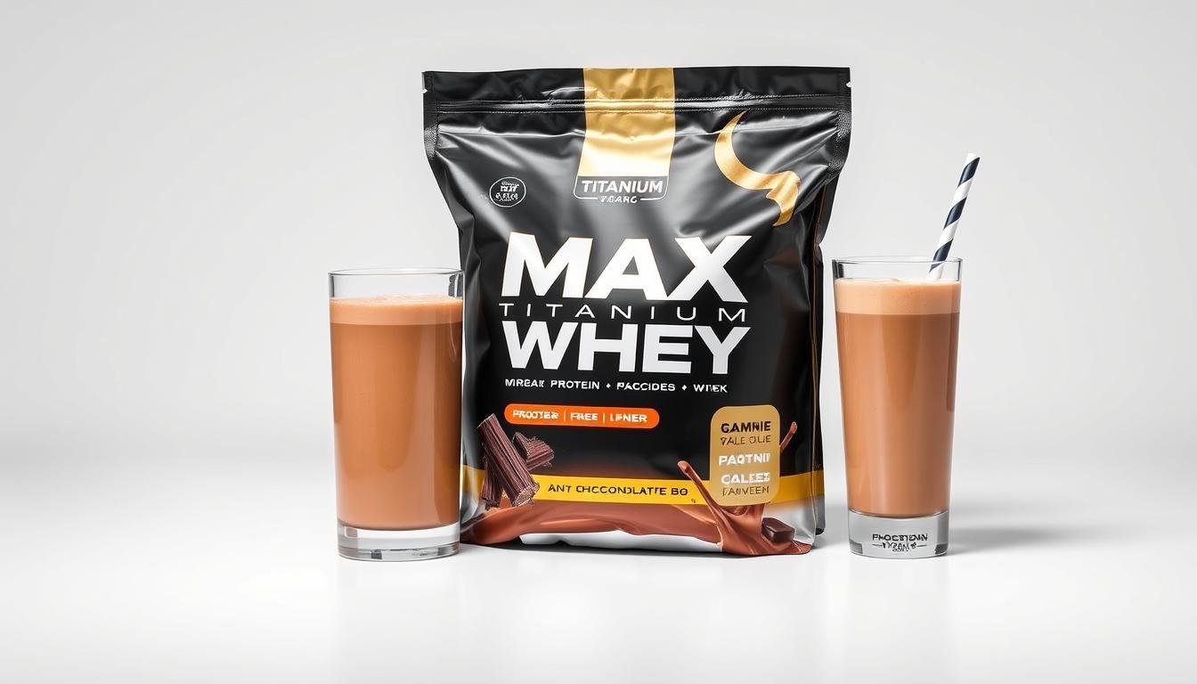 Whey Protein Max Titanium 1kg: Potencialize Seus Resultados com Qualidade Superior