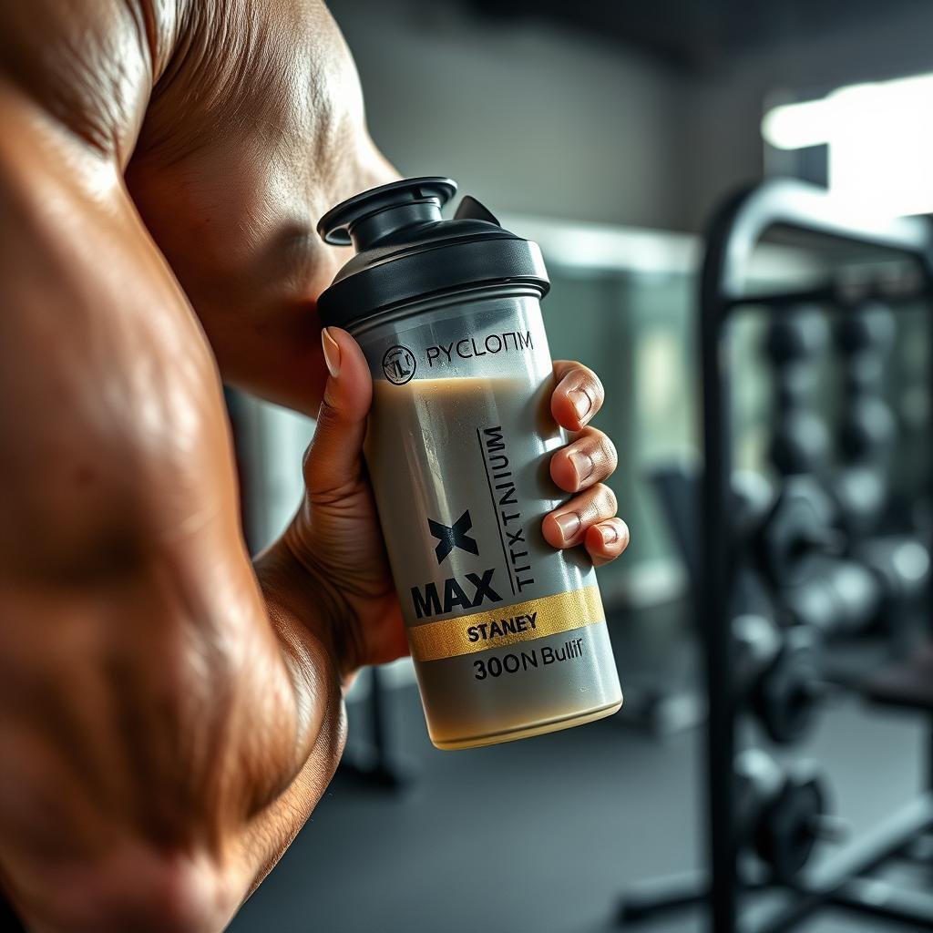 Recuperação muscular acelerada com Whey Protein Max Titanium