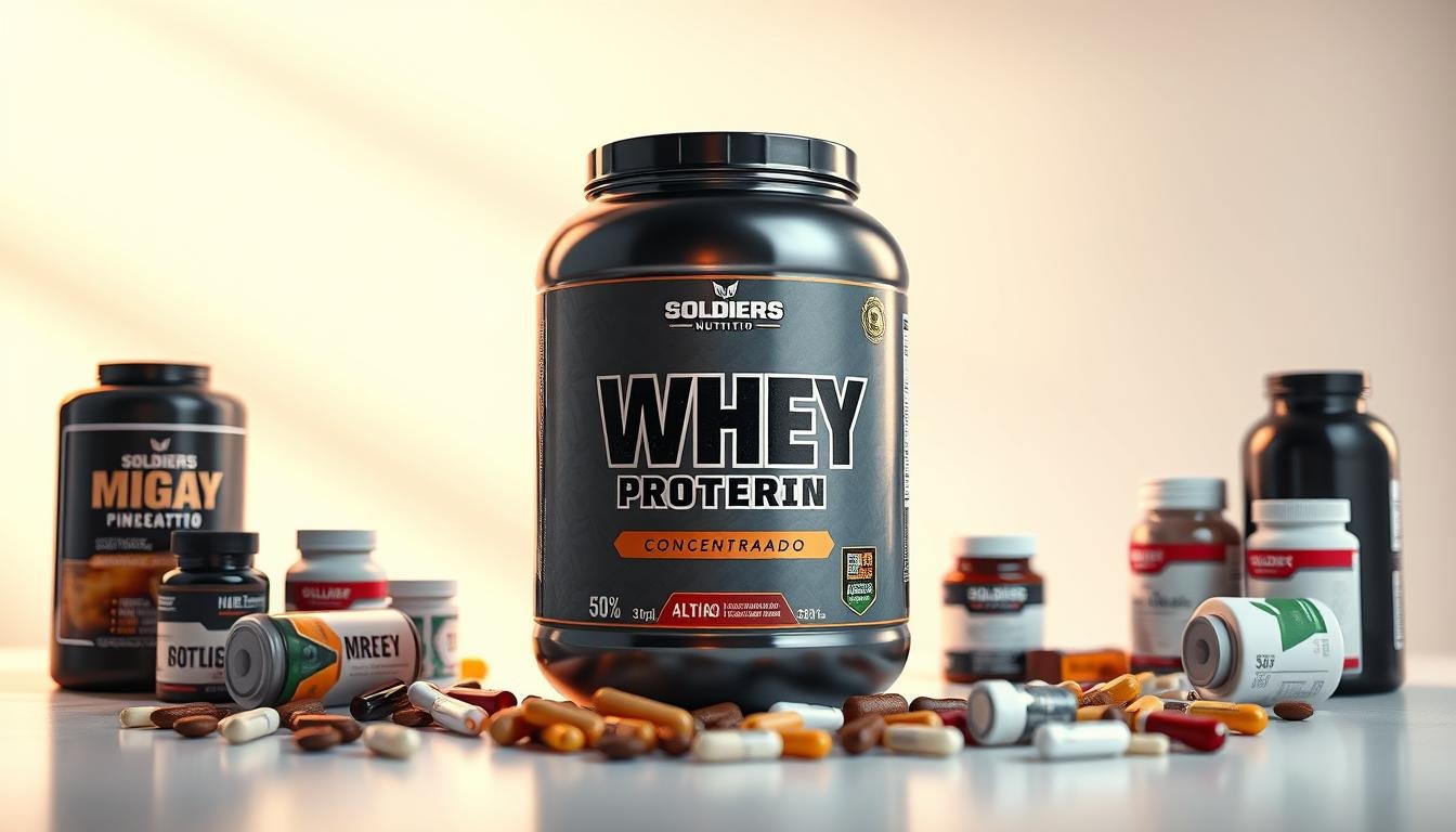 Whey Protein Concentrado – Soldiers Nutritio: Alta Qualidade