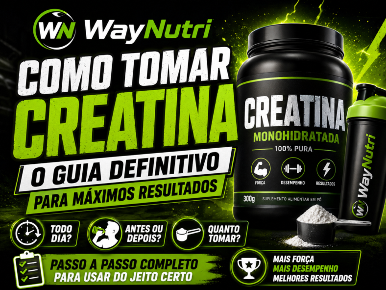 Como tomar Creatina