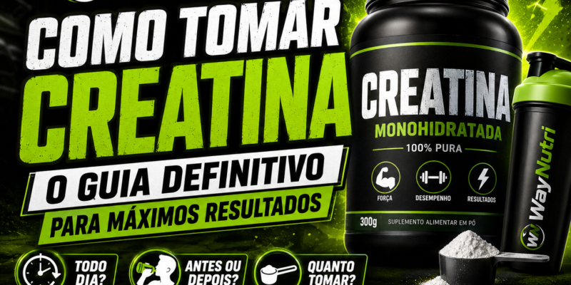 Como tomar Creatina: Dose, Horário e Protocolos | WayNutri